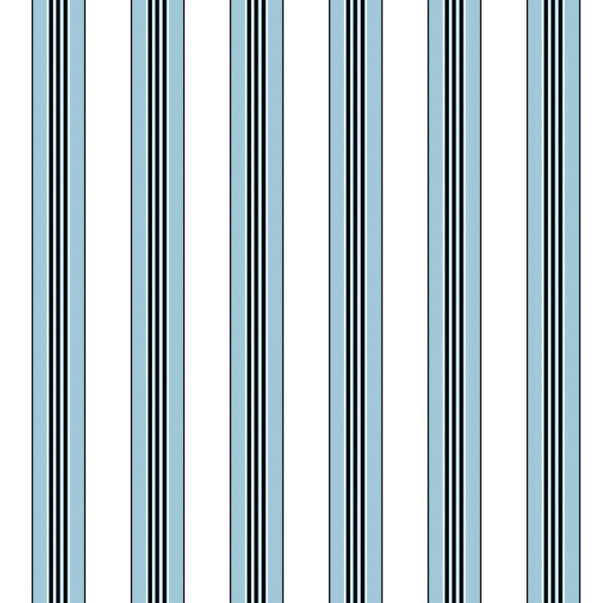 Rayure Lione Ciel by Brunschwig & Fils Wallcovering Brunschwig & Fils Wallcovering Rayure Lione CielWallcovering MADELEINE CASTAING CELLULOSE - 72%;POLYESTER - 28% France </p><p>Repeat: H: 7.87, V: 0 47.24 - Fabric Carolina -