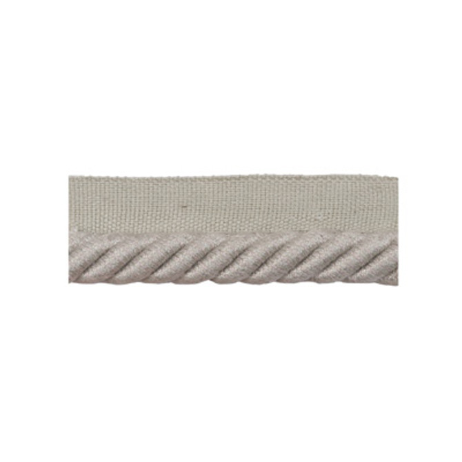 Coeur Cable-L Dove by Brunschwig & Fils Trim Brunschwig & Fils Trim Coeur Cable-L DoveTrim LE COEUR PASSEMENTERIE COTTON - 60%;VISCOSE - 40% France </p><p>Repeat: H: , V: 1 - Fabric Carolina -