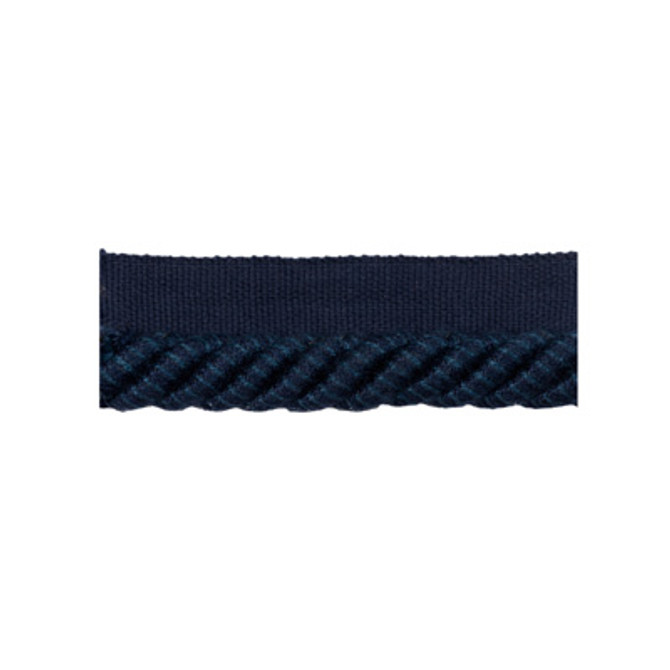 Coeur Cable-L Marine by Brunschwig & Fils Trim Brunschwig & Fils Trim Coeur Cable-L MarineTrim LE COEUR PASSEMENTERIE COTTON - 60%;VISCOSE - 40% France </p><p>Repeat: H: , V: 1 - Fabric Carolina -