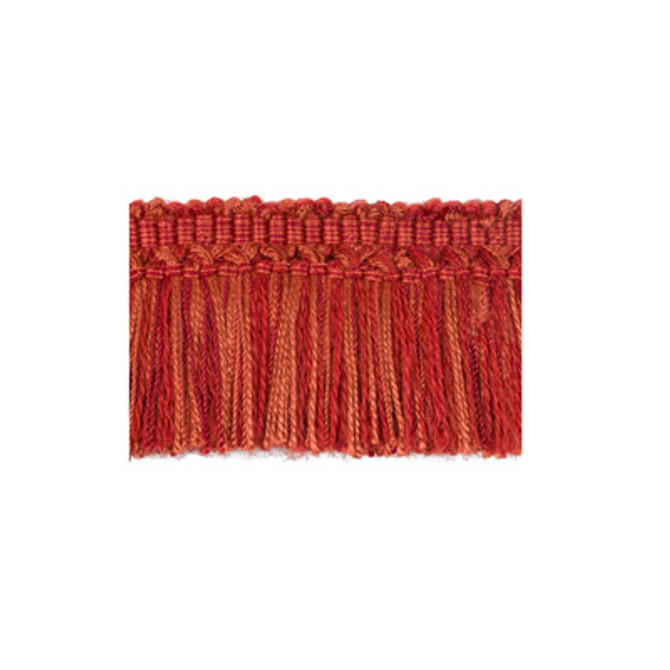 Coeur Brush Brick by Brunschwig & Fils Trim Brunschwig & Fils Trim Coeur Brush BrickTrim LE COEUR PASSEMENTERIE VISCOSE - 100% France </p><p>Repeat: H: , V: 2 - Fabric Carolina -