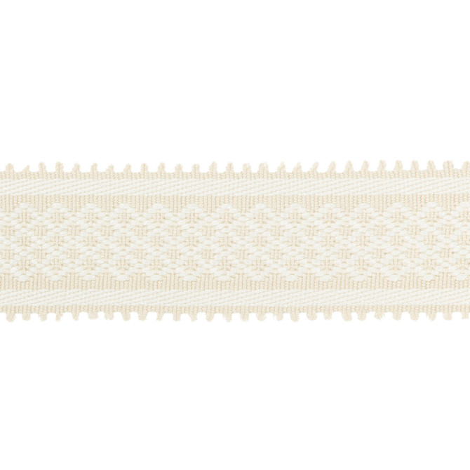 Bastille Braid Snow by Brunschwig & Fils Trim Brunschwig & Fils Trim Bastille Braid SnowTrim PASSEMENTERIE VOLUME I ACETATE - 100% China </p><p>Repeat: H: 0.66, V: 0 1.77 - Fabric Carolina -