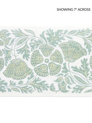 <p>Gretel Printed Tape Daydream GWT33300001 by Scalamandre Trim</p><p><strong>Required Minimum Quantity Purchase: Fabrics by the yard 1 YARD MINIMUM </p><p>Book: FOLKLORE</p><p>Content: 100% LINEN</p><p>Origin: INDIA</p><p>Performance: MEDIUM DUTY</p><p>Repeat: Horizontal: 8.75" and Vertical: </p><p>Width: 5.13</p>