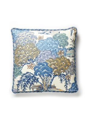 <p>Sea Of Trees Pillow 22 X 22 - Blue Ridge SCSEAOTPILL0002 by Scalamandre Pillows</p><p><strong>Required Minimum Quantity Purchase: Product</p><p>Book: </p><p>Content: 60% LINEN 30% COTTON 10% NYLON</p><p>Origin: </p><p>Performance: </p><p>Repeat: Horizontal: and Vertical: </p><p>Width: 0</p>