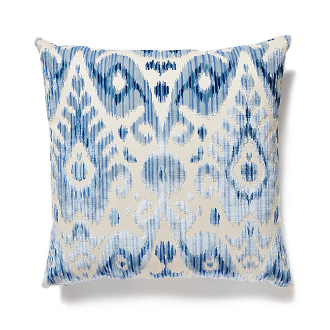 Tashkent Velvet Pillow/Pacific Sc 0003Tashkpill by The House of Scalamandre
 Pillow 51% BEMBERG VISCOSE / 49% COTTON Horizontal: and Vertical: - Fabric Carolina -