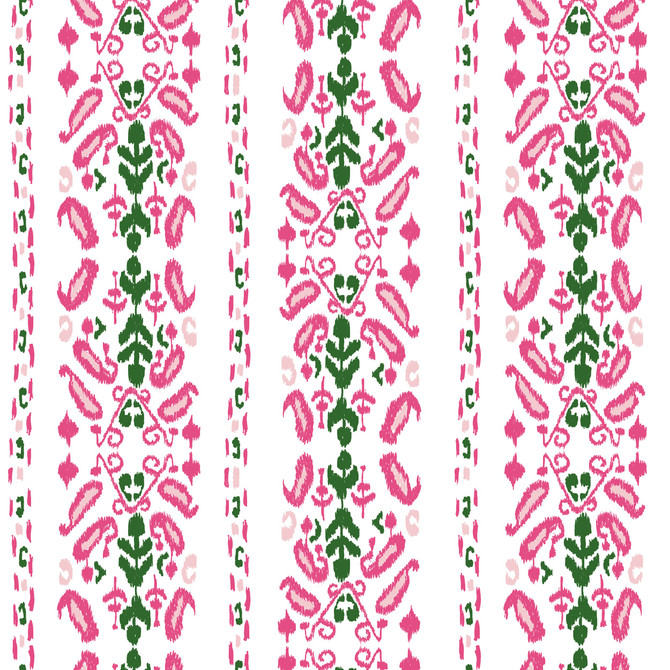 Ikat 4 Punch by Aoc Fabric THE ART OF COLOR CAPRICORN 53%LIN 35%COT 12%NYL UK Horizontal: 18.000 and Vertical: 15.875 55 in - Fabric Carolina -