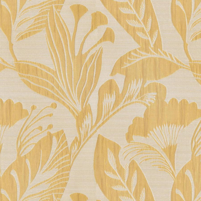 Georgette # 940 Marigold by Maxwell Fabric Regency 100% POLYESTER INDIA V - 15" H - 13.7 56" - Fabric Carolina -