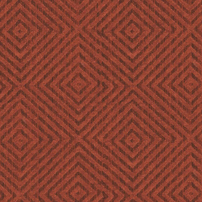 Marconi # 252 Sienna by Maxwell Fabric Colorguard-Mosaic 100% POLYESTER INDIA V-4.3" H-4.5" 54.7" - Fabric Carolina -