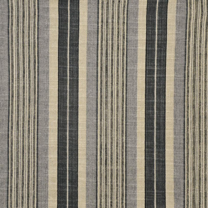 Torquay # 550 Trout by Maxwell Fabric Print Gallery 75% COTTON/25% LINEN PAKISTAN V-1.25"H-13.5" 54" - Fabric Carolina -