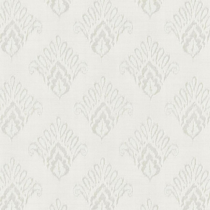 Wordsworth # 910 Feather by Maxwell Fabric Regency 100% POLYESTER INDIA V - 6" H - 7" 55" - Fabric Carolina -