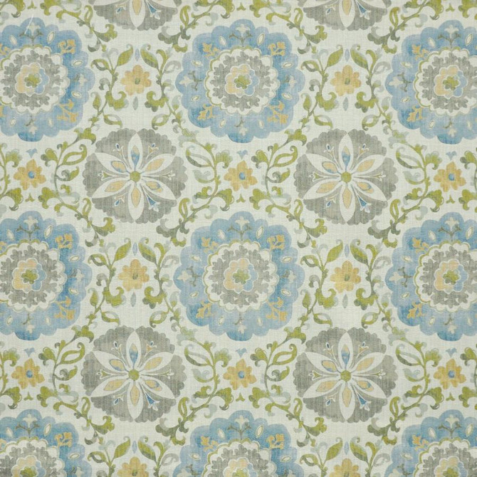 Zavin # 532 Laguna by Maxwell Fabric Print Gallery 100% COTTON PERU V-13.5"H-13.5" 54" - Fabric Carolina -