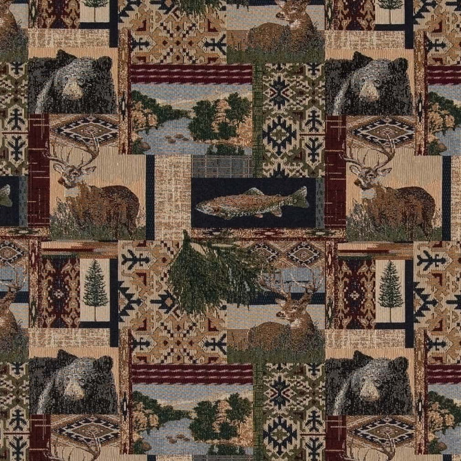 D2660 Nature Navy by Charlotte Fabric Novelty Tapestry 55% Cotton, 45% Polyester Asia Exceeds 30,000 Wyzenbeek Rubs </p><p>Repeat: Horizontal 14" x Vertical 14" 54 Inches - Fabric Carolina -