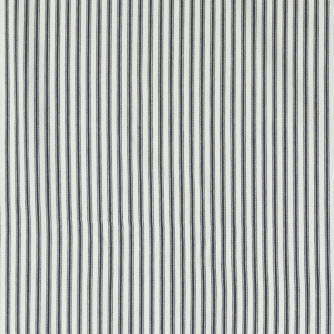 Ticking Stripe Black by Mitchell Fabric #2202 100% Cotton Imported </p><p>Repeat: Horizontal: 0.44 and Vertical: 54 - Fabric Carolina -