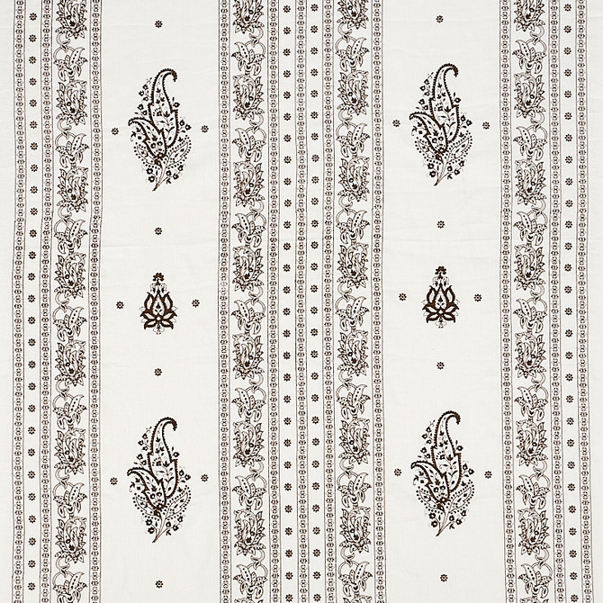 Jaipur Brown 65801 by Schumacher Fabric Schumacher Fabric Jaipur Brown 65801Fabric LINEN 84% INDIA </p><p>Repeat: H: HORZ. 25" (63CM), V: VERT. 7 3/5" (20CM) 50 - Fabric Carolina -