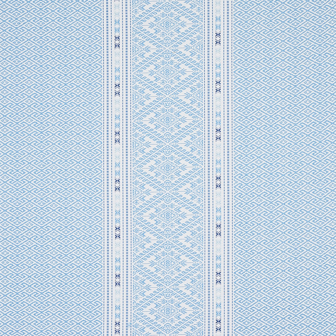 Ruiz Jacquard Sky 80611 by Schumacher Fabric Schumacher Fabric Ruiz Jacquard Sky 80611Fabric COTTON 100% INDIA </p><p>Repeat: H: HORZ. 26 2/3" (68CM), V: VERT. 3 4/5" (10CM) 54 - Fabric Carolina -