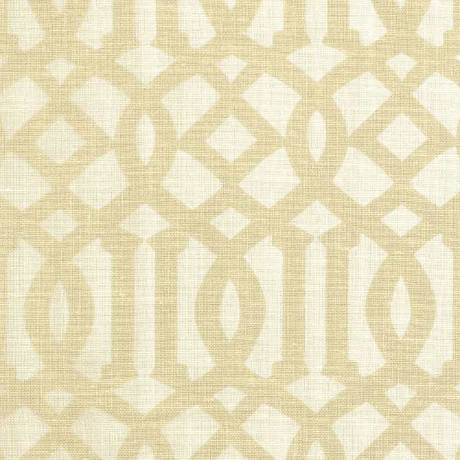 Imperial Trellis Ii Sand / Ivory 174412 by Schumacher Fabric Schumacher Fabric Imperial Trellis Ii Sand / Ivory 174412Fabric LINEN 100% BELGIUM </p><p>Repeat: H: HORZ. 6" (15CM) , V: VERT. 12" (30CM) 54 - Fabric Carolina -