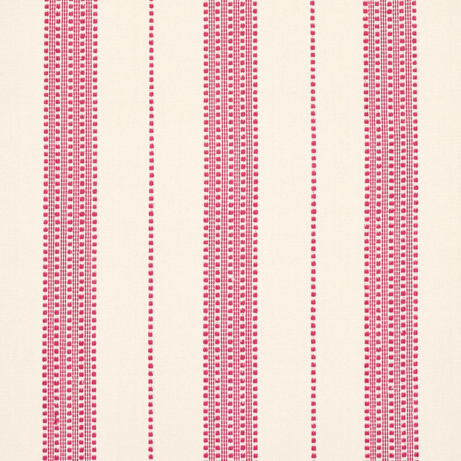 Lubeck Stripe Pink 79095 by Schumacher Fabric Stripes Revisits 6.62" - Fabric Carolina -
