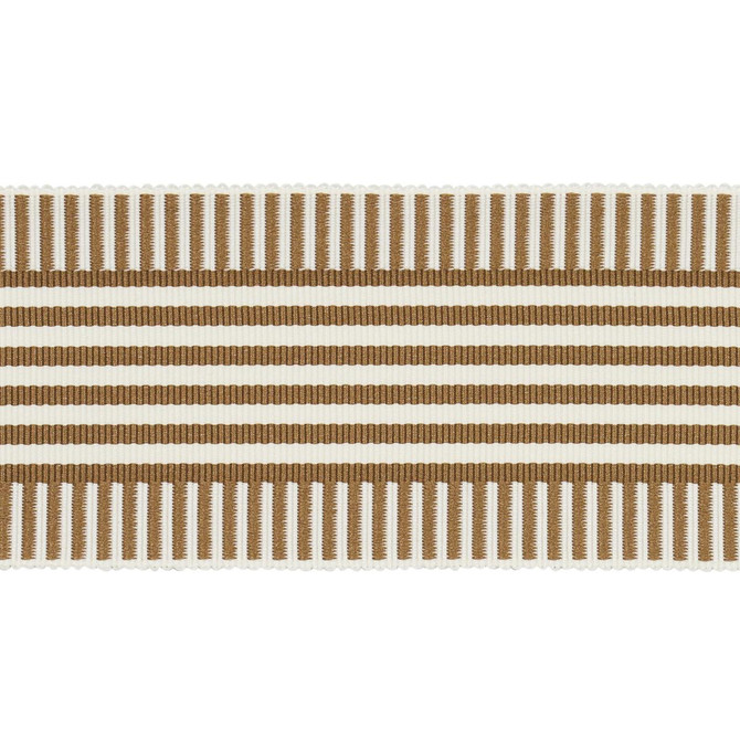 Keket Stripe Tape Camel 81691 by Schumacher Trim Victor Glemaud - Fabric Carolina -