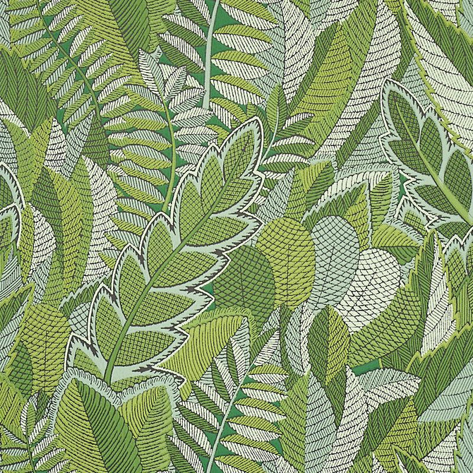 Japura Forest Green 5012661 by Schumacher Wallpaper Mystique 27.0" - Fabric Carolina -