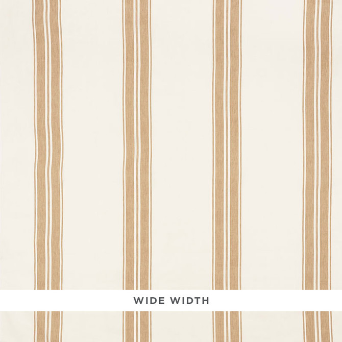 Brentwood Stripe Neutral 5009000 by Schumacher Wallcovering