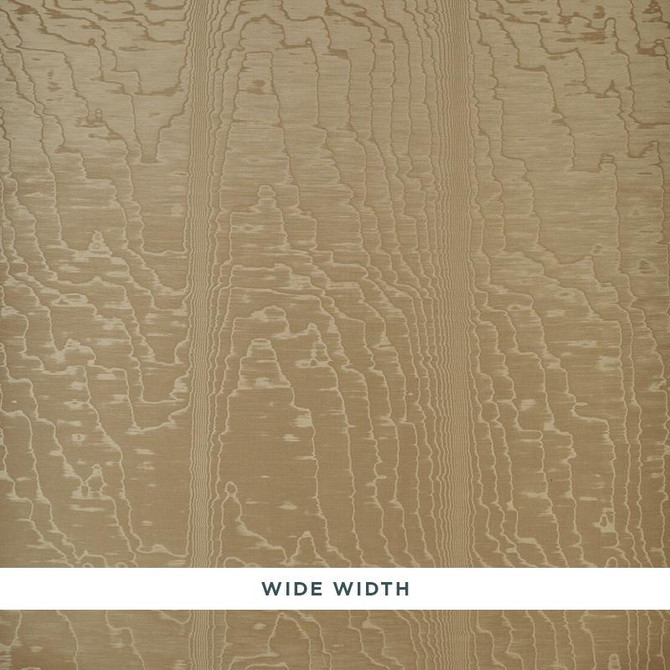 Moir Wallcovering Fawn 5009671 by Schumacher Wallpaper Modern Glamour - Fabric Carolina -