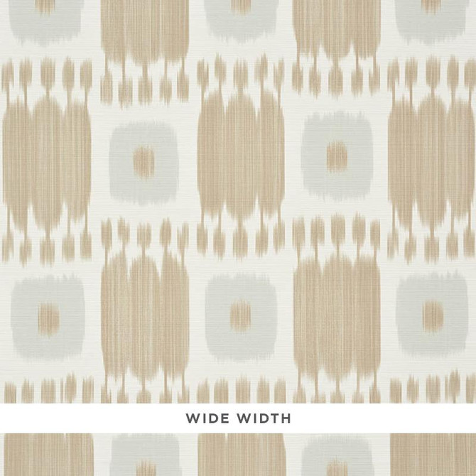 Kandira Wheat 5009852 by Schumacher Wallpaper World View 8.75" - Fabric Carolina -