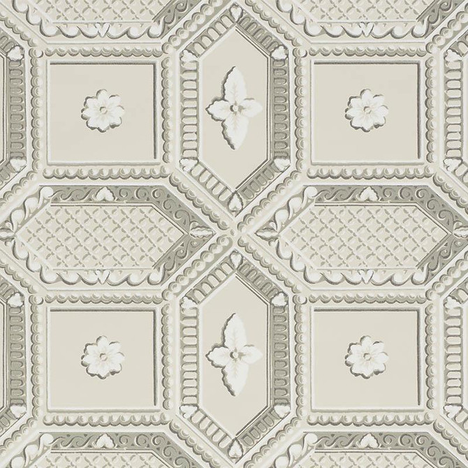 Lacunaria Stone 5009901 by Schumacher Wallpaper Trompe L'Oeil 13.5" - Fabric Carolina -