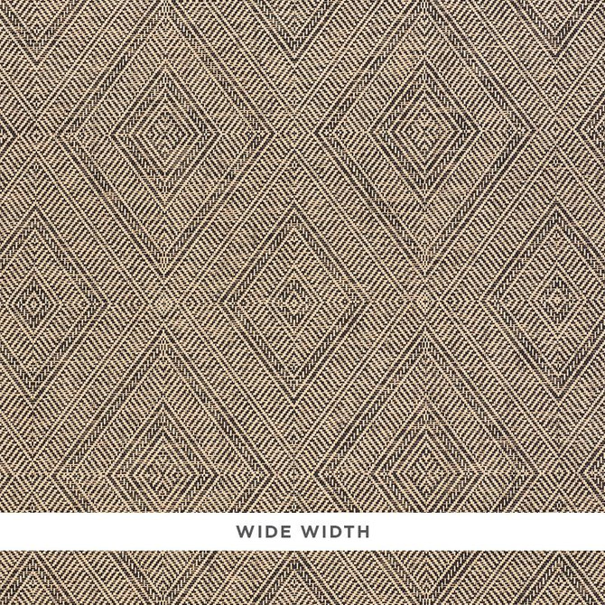 Tortola Paperweave Carbon 5011254 by Schumacher Wallpaper Woven Wallcoverings 14.5" - Fabric Carolina -