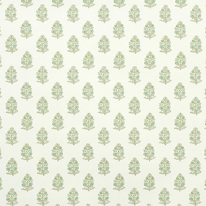 Aditi Green 5011931 by Schumacher Wallpaper Jacaranda 3.38" - Fabric Carolina -