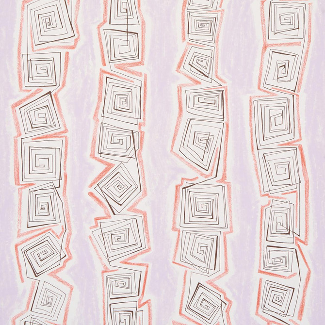 Taboo Warm Lilac 5014212 by Schumacher Wallpaper Backdrop 27.0" - Fabric Carolina -