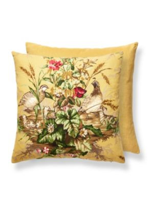 <p>Edwin'S Covey Pillow 22 X 22 - Multi On Mustard SCEDWINPILL0005 by Scalamandre Pillows</p><p><strong>Required Minimum Quantity Purchase: Product</p><p>Book: </p><p>Content: 70% LINEN 30% COTTON</p><p>Origin: U.S.A.</p><p>Performance: </p><p>Repeat: Horizontal: and Vertical: </p><p>Width: 0</p>