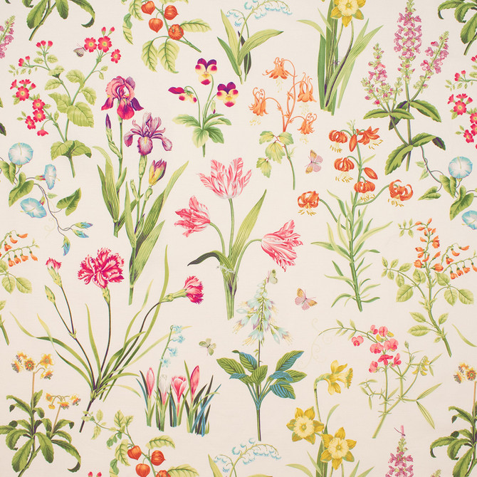 S5761 Multi by Greenhouse Fabric 100% Cotton Peru 25,000 </p><p>Repeat: 27" H, 27" V 54" - Fabric Carolina -