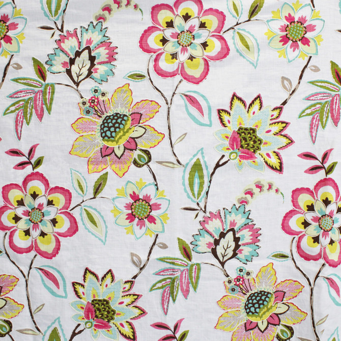 S5114 Birthday Cake by Greenhouse Fabric M11: Memos by Color 100% Cotton With 100% Viscose Embroidery India DRAPERY double rubs </p><p>Repeat: 27.375" H, 32.375" V 56" - Fabric Carolina -