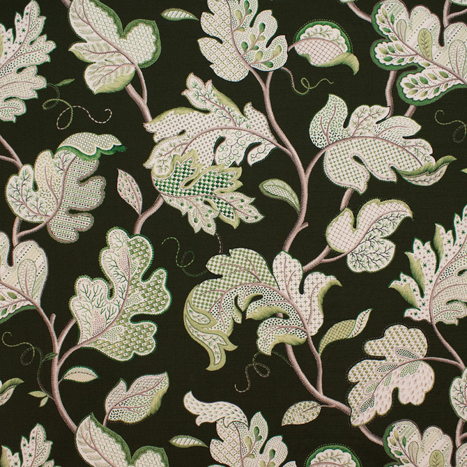 S5746 Hunter Green by Greenhouse Fabric 100% Cotton Spain 60,000 </p><p>Repeat: 27" H, 27" V 54" - Fabric Carolina -