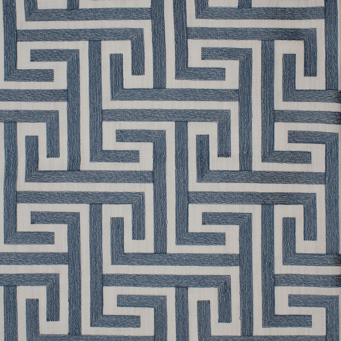 S4825 Atlantic by Greenhouse Fabric 100% Polyester W/ 100% Rayon Embroidery India 9,000 </p><p>Repeat: 6.625" H, 6.375" V 55" - Fabric Carolina -