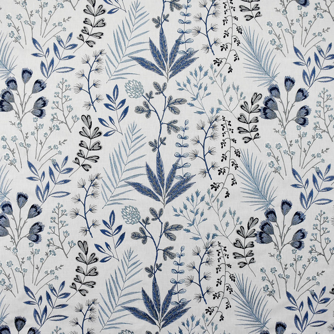 S4837 Blue Jay by Greenhouse Fabric 58% Cotton, 42% Polyester W/ 100% Rayon Embroidery India 3,000 </p><p>Repeat: 26" H, 12.75" V 54" - Fabric Carolina -
