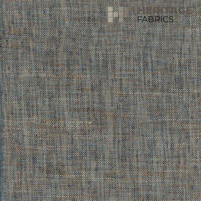 Jakarta Blue Tweed by Heritage Fabric - 100% Polyester India Horizontal: N/A and Vertical: N/A 54" - Fabric Carolina -