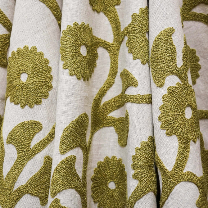 Greenhouse 72Sj102 by JF Fabric JF Studio 100% Linen India Horizontal: 13 and Vertical: 15.75 54 - Fabric Carolina -