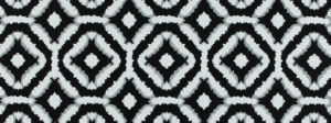 Dipsy Ebony Ivory 916 by Norbar Fabric SUNTASTIC 51% POLYPROPYLENE MEXICO 7 1/2"V - 6 7/8"H 54 - Fabric Carolina -