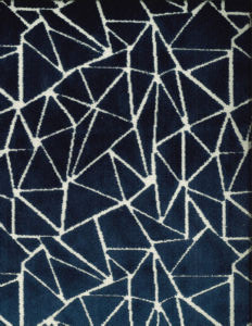 Family Sapphire by Norbar Fabric HEIRLOOM 88% VISCOSE 12% POLYESTER INDIA 7 1/2"V 7"H 57 - Fabric Carolina -