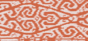 Loni Orange 26 by Norbar Fabric SUNTASTIC 100% POLYACRYLIC GERMANY 6 3/4"V 14"H 54 - Fabric Carolina -