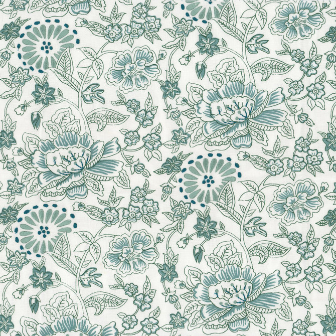 Suki 3 Lagoon by Aoc Fabric Aoc Fabric Suki 3 LagoonFabric THE ART OF COLOR WELL KEPT SECRET 54%LIN 46%COT %VEMB INDIA </p><p>Repeat: H: 17.250, V: 10.000 52 in - Fabric Carolina -