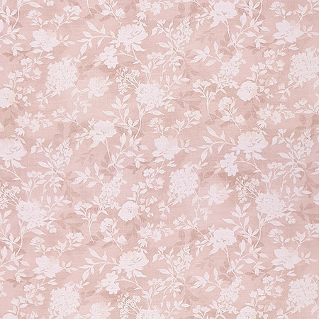 Calming Breath Bella Pink by Carole Fabric Dawn & Dusk 75% Cotton, 25% Linen-Soil Repellent Pakistan  25" V, 13 1/4" H HD 54"  - Fabric Carolina -