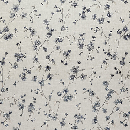 Music Lover Slate by Carole Fabric Dewdrop Base: 69% Cotton, 31% Polyester. Embr: 100% Rayon India  25 1/4" V, 12 1/2" H HD 50"  - Fabric Carolina -