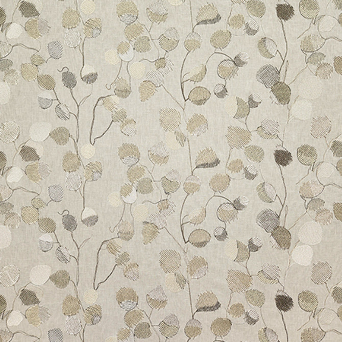 Be The Magic Shadow by Carole Fabric Earth & Stone Base: 72% Cotton, 28% Polyester. Embr: 100% Polyester India  12 3/8" V, 26 3/4" H 53.25"  - Fabric Carolina -