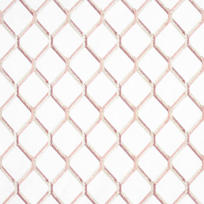 Money Maker Blush by Carole Fabric Prisma Base: 100% Cotton. Embr: 75% Cotton, 25% Rayon INDIA  6 1/4" V, 4 3/8" H 52"  - Fabric Carolina -