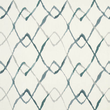 Stunning Speed Rain by Carole Fabric Prisma 100% Cotton INDIA 12,000 Wyzenbeek Double Rubs 13 3/4" V, 27 1/2" H 54"  - Fabric Carolina -