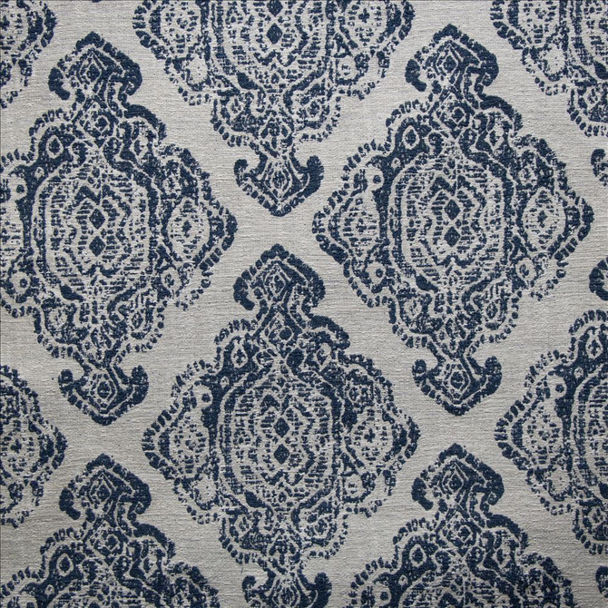 Waseca Indigo  by Kasmir Fabric 1477 85% Polyester 12% Rayon 3% Linen  CHINA  </p><p>Repeat: Horizontal: 14 inches and Vertical: 16 2/8 inches 56  - Fabric Carolina -