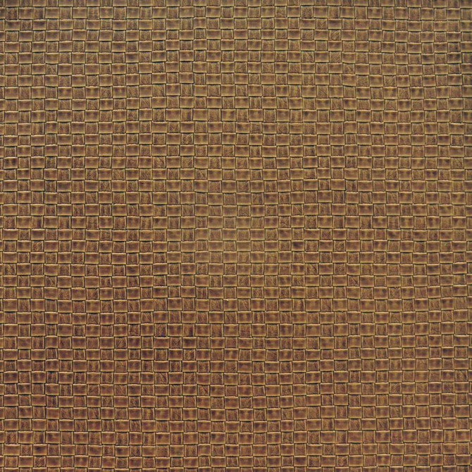 Basketry # 701 Sorrel by Maxwell Fabric Easy Rider Viii FACE: 100% PVC KOREA V-0.75" H-0.75" 54" - Fabric Carolina -