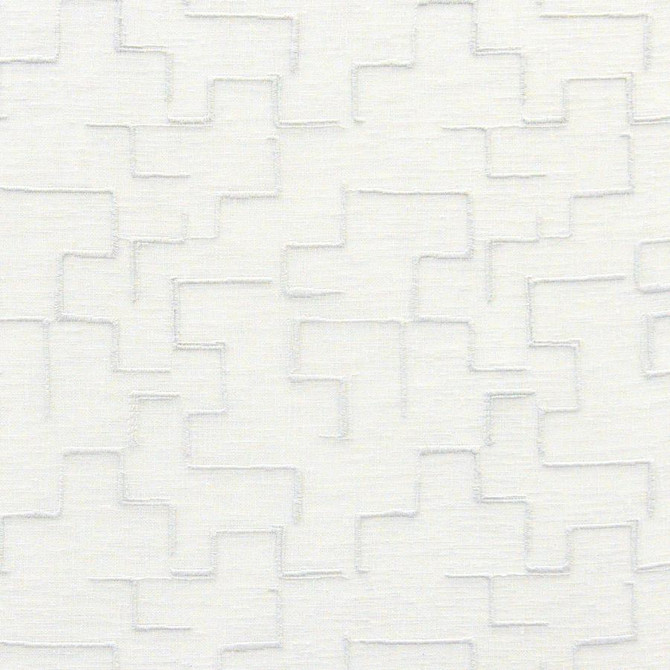 Minos # 509 Luna by Maxwell Fabric SHEER PATHS 100% POLYESTER TURKEY V-8" H-6.4" 118" EMB. WIDTH 110" - Fabric Carolina -