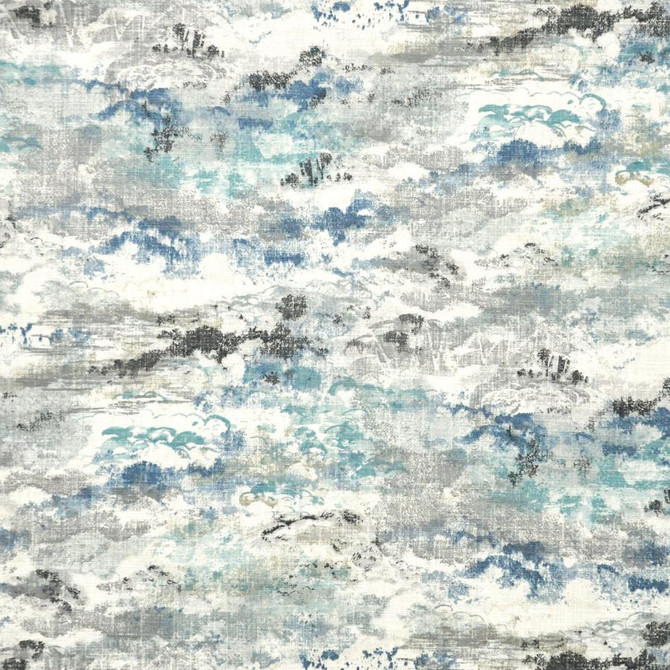 Miyazaki # 834 Coastal by Maxwell Fabric Color Theory-Vol.Vi Odyssey 100% COTTON TURKEY V-24.3"H-27.75" 55" - Fabric Carolina -